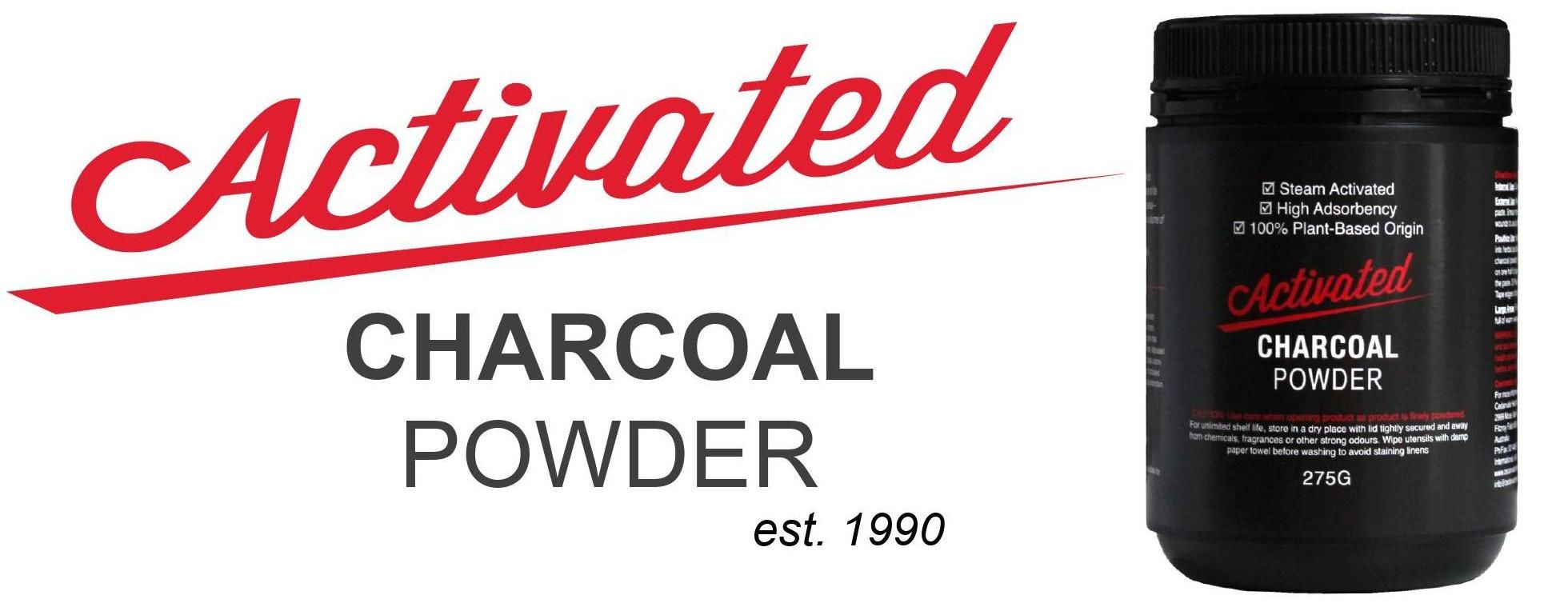 Activated Charcoal Powder, est. 1990